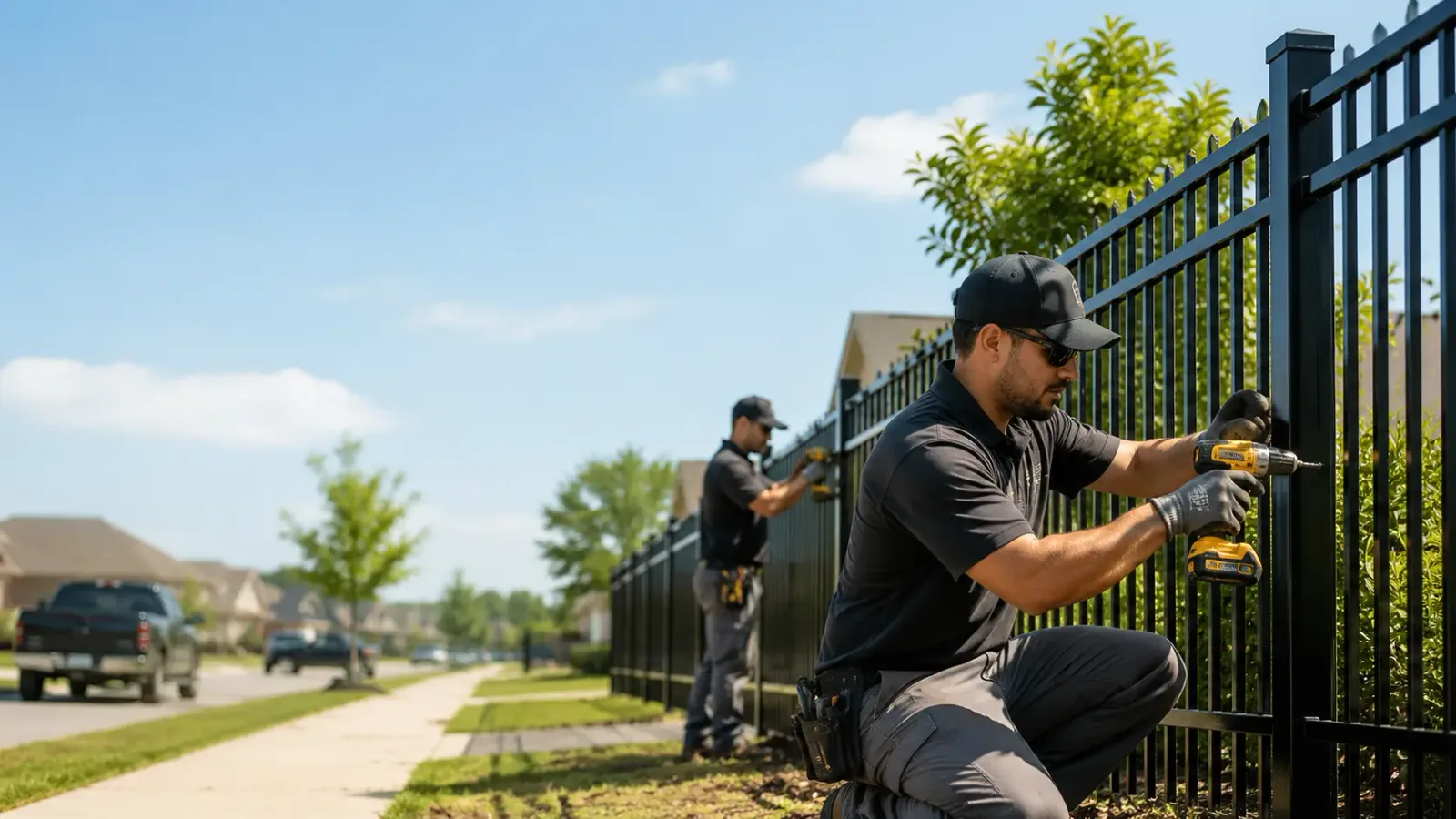 Metal Fence Installation in Elmer, OK